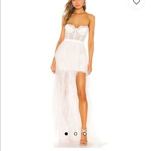 For Love & Lemons Bustier Gown